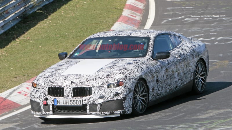 BMW M8 spied gettin' jiggy at the Nurburgring